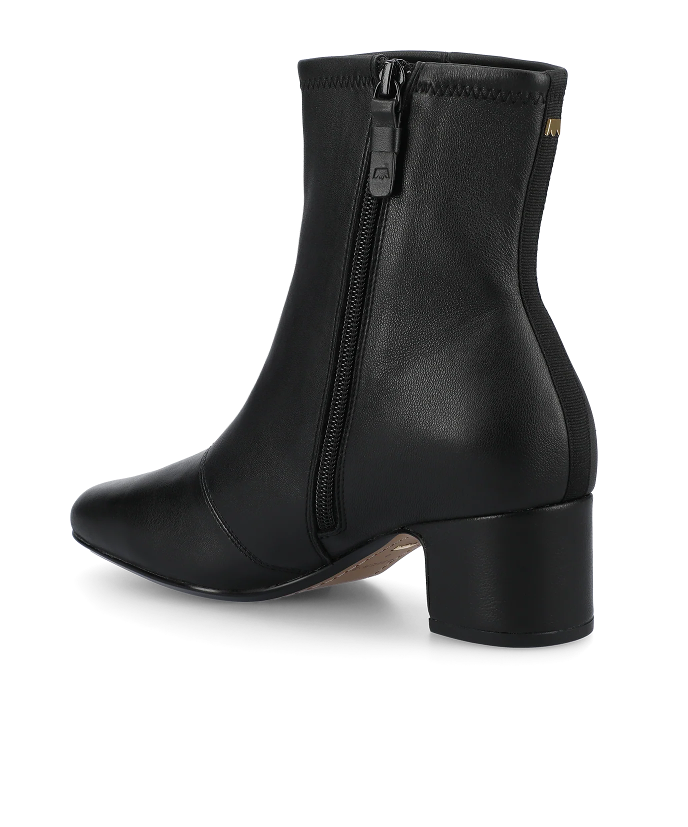 The Starling 50 Bootie - Black Stretch Leather - Image 4