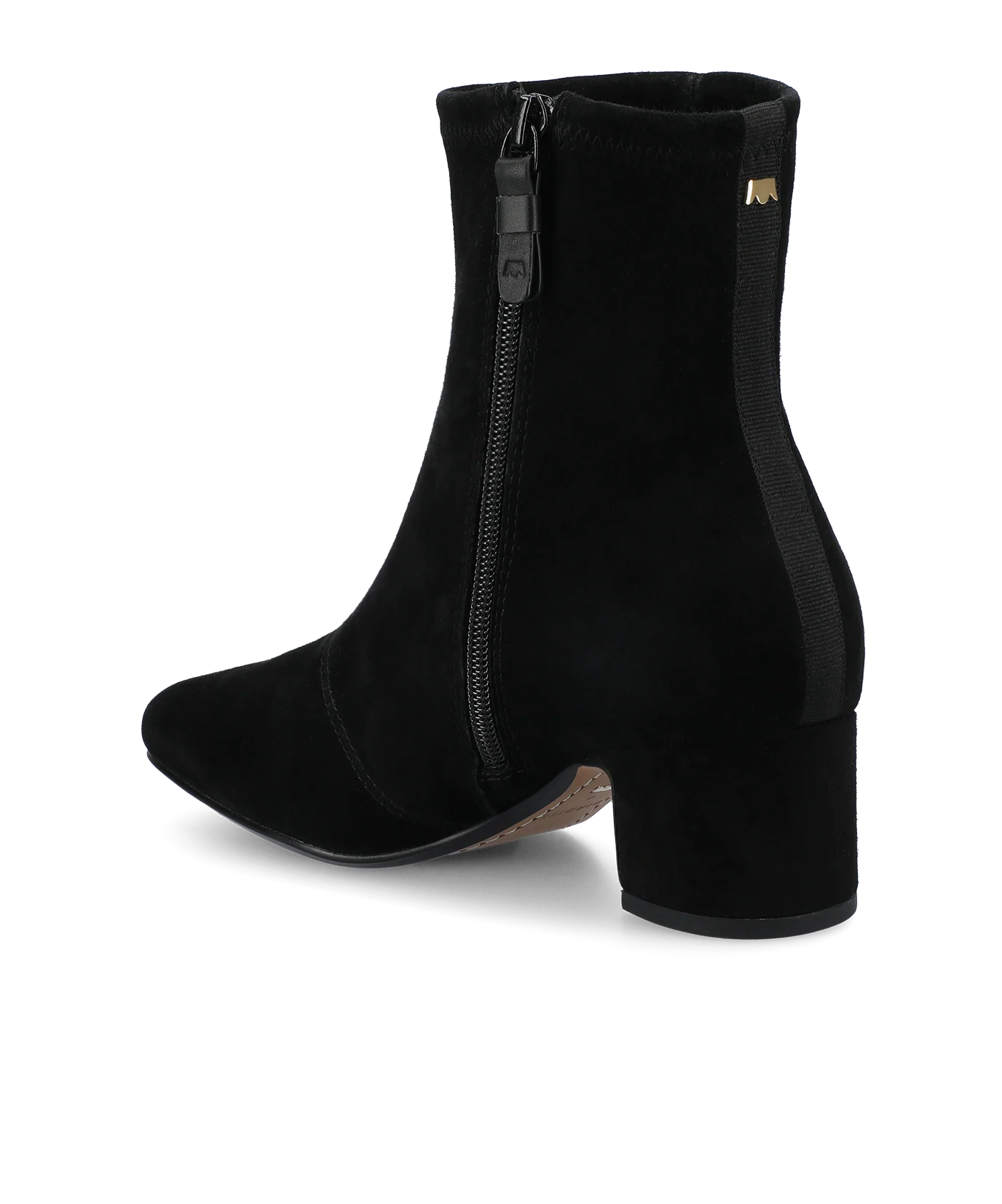 The Starling 50 Bootie - Black Stretch Suede - Image 5