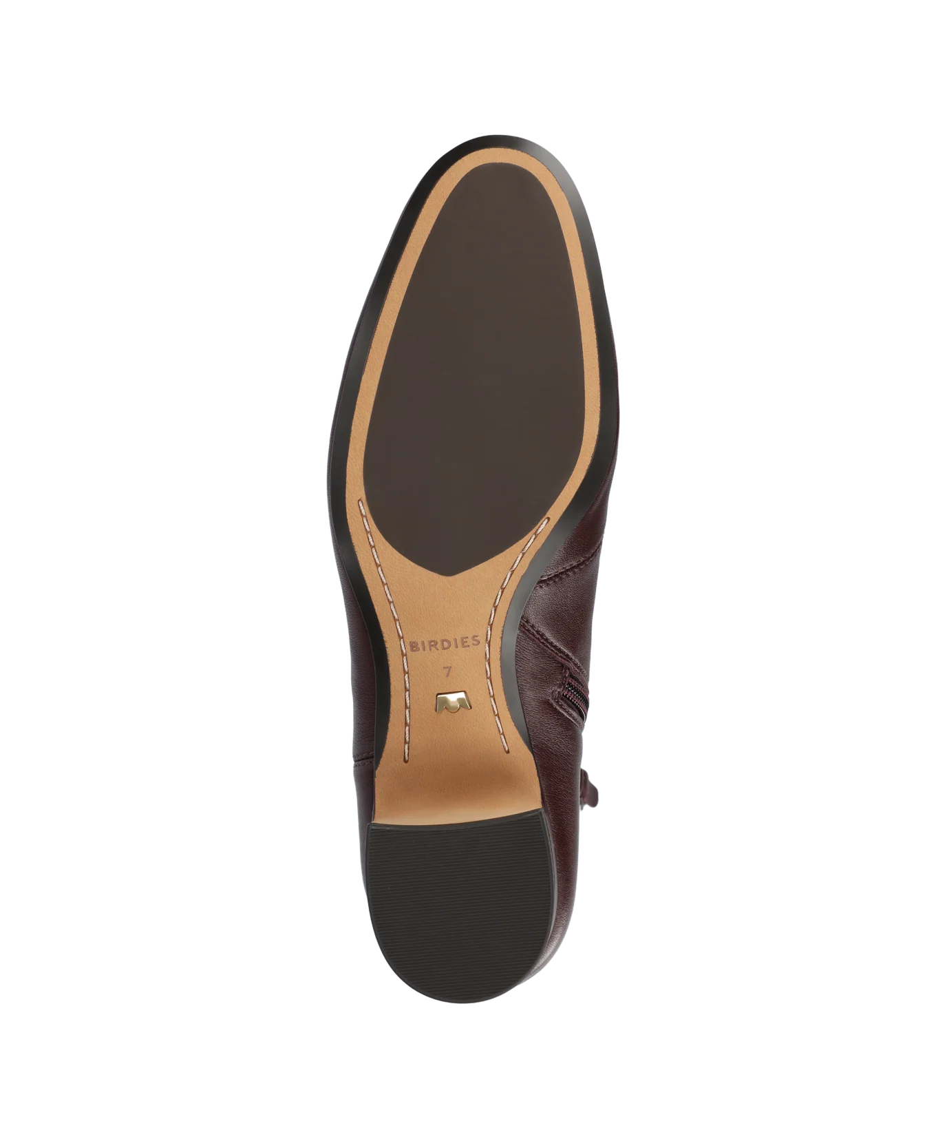 The Starling 50 Bootie - Burgundy Stretch Leather - Image 6