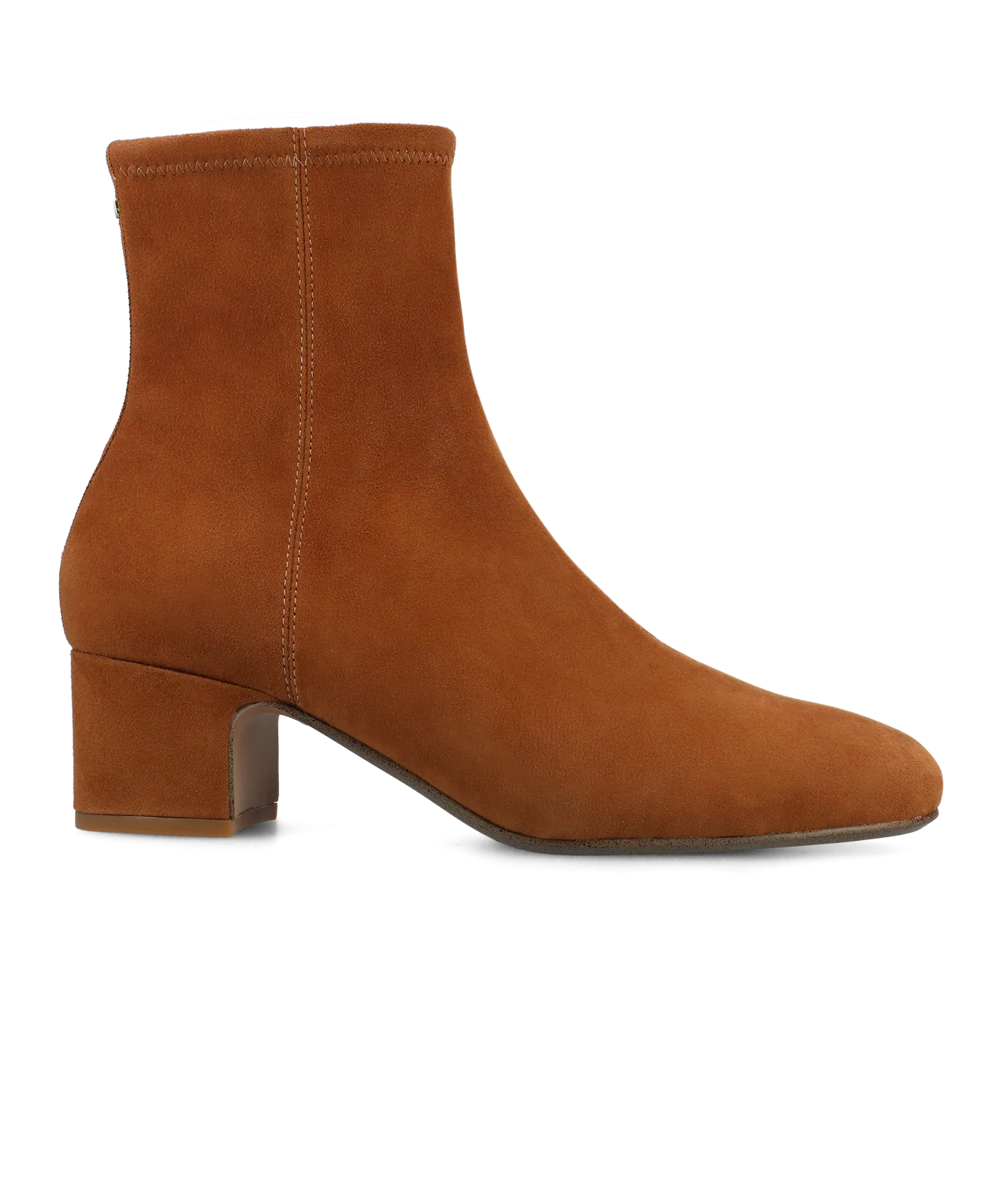 The Starling 50 Bootie - Tan Stretch Suede - Image 4
