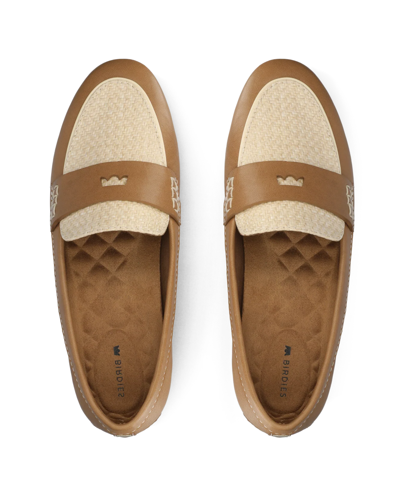 The Vesper Driver - Cappuccino Leather Raffia - Image 4
